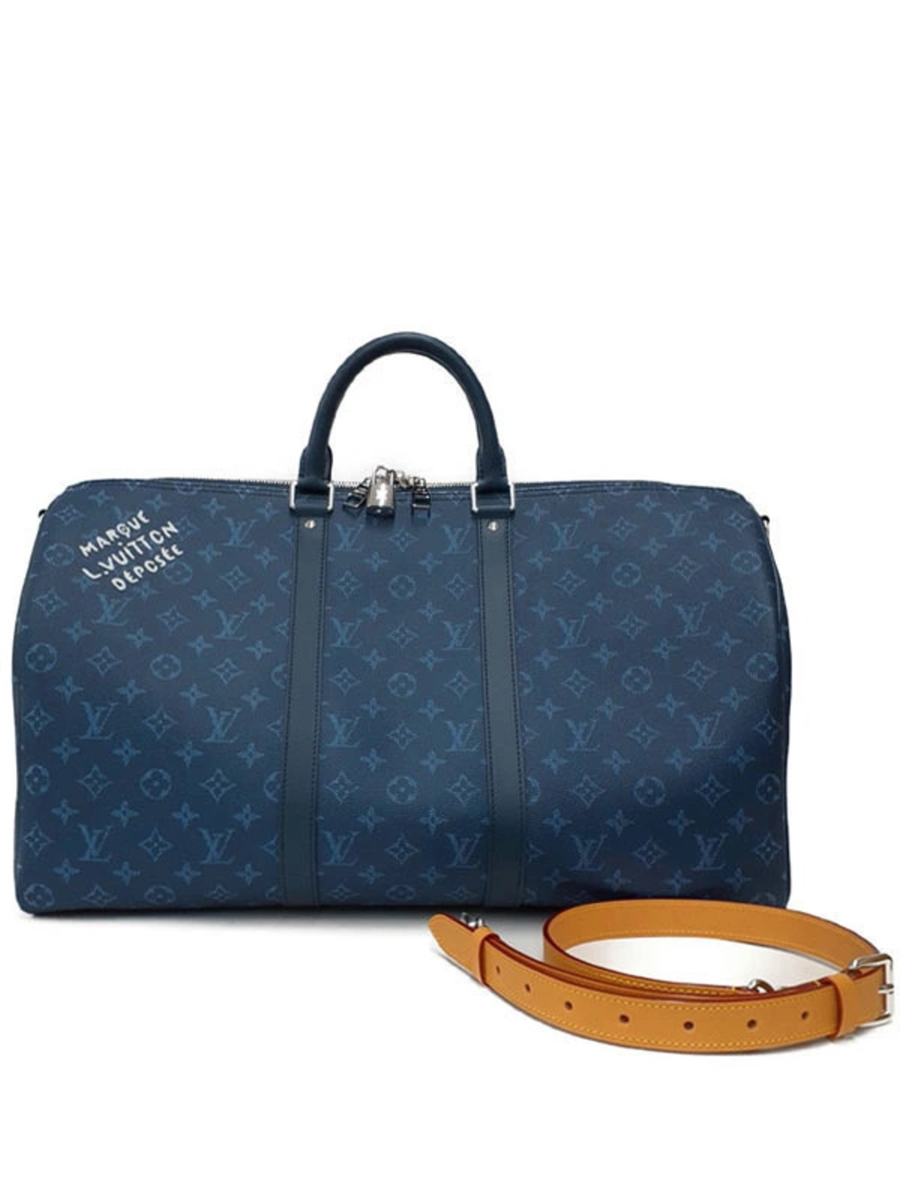 Louis Vuitton Monogram Heritage Keepall Bandouliere Bag